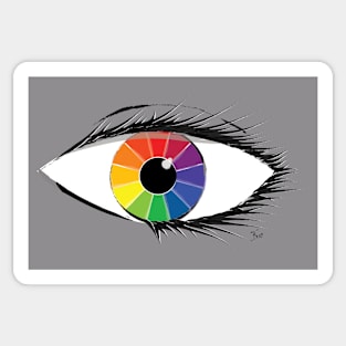 Eye of Color Sticker